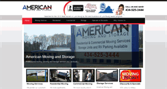 Desktop Screenshot of americanmovingnstorage.com