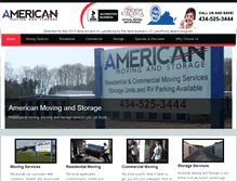 Tablet Screenshot of americanmovingnstorage.com